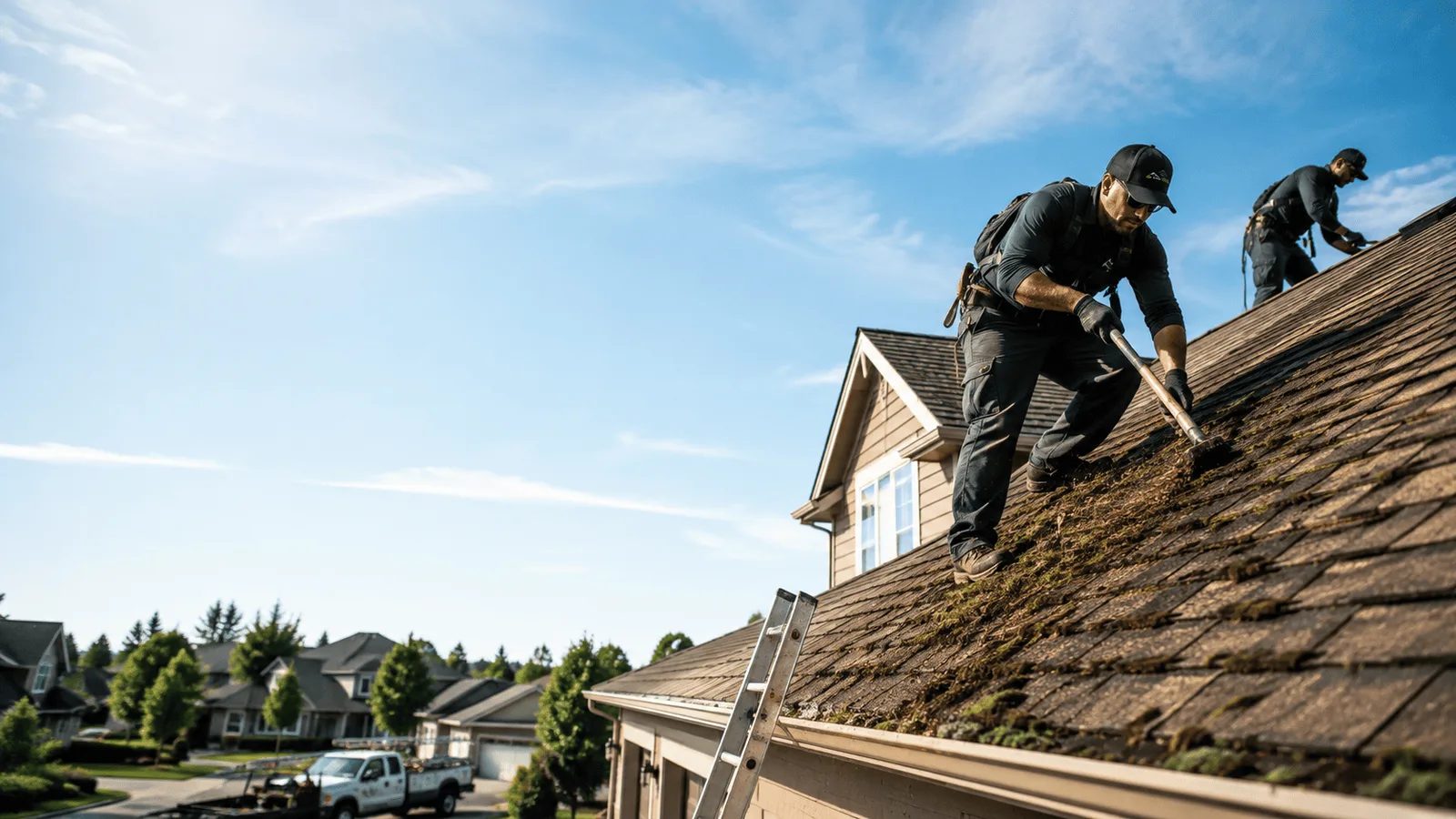 Roof Moss Removal in Bridgeport, CA near me